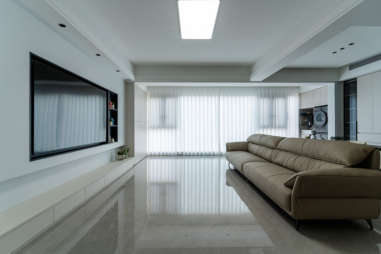 株洲家博整中海譽(yù)園130㎡ 現(xiàn)代風(fēng)格裝修賞析