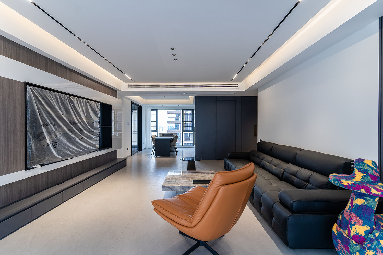 株洲家博整中海譽園140㎡ 意式極簡風格裝修賞析