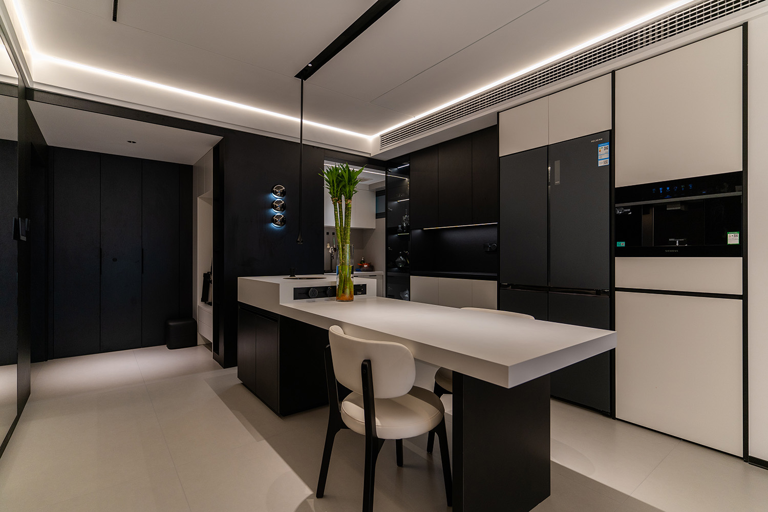 株洲家博整裝建發(fā)縵云143㎡意式簡約風格裝修賞析